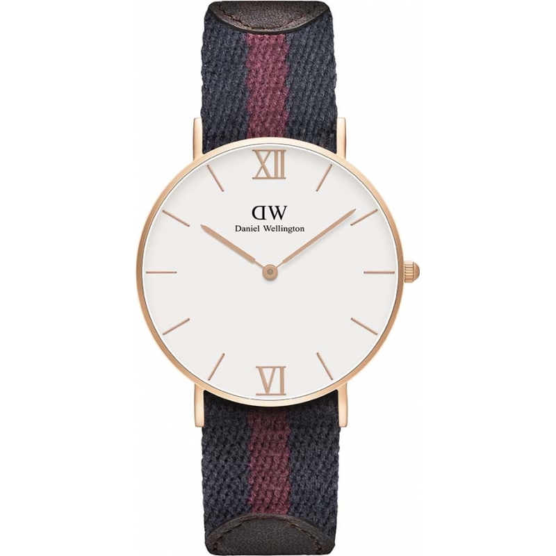 Daniel Wellington Ladies Grace London 36mm Rose Gold Watch