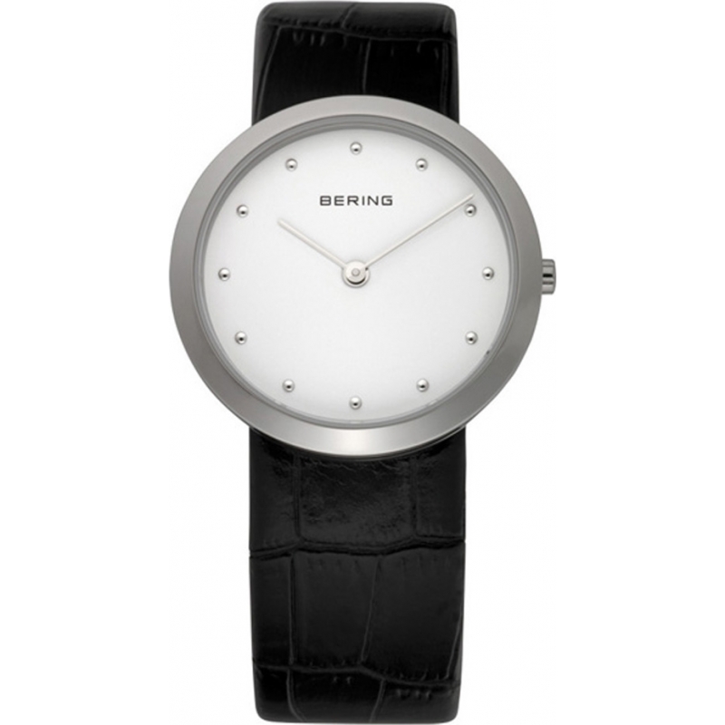 Bering Time Classic White Black Watch