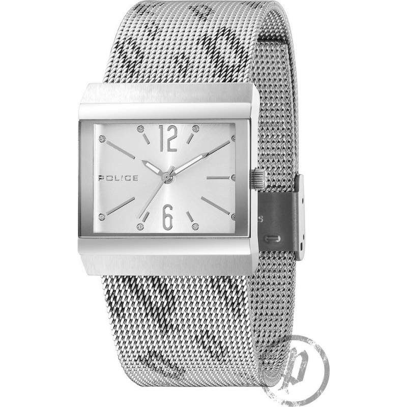 Police Virtue All Silver Watch