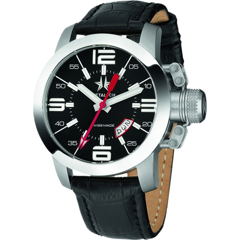 Metal CH Mens Initial Black Watch