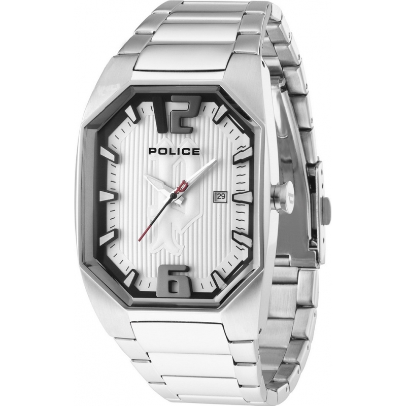 Police Mens Octane All Silver Watch