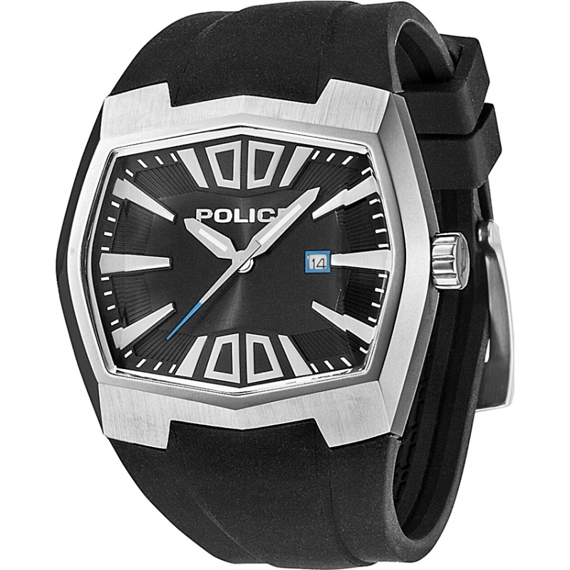 Police Mens Black Axis Watch