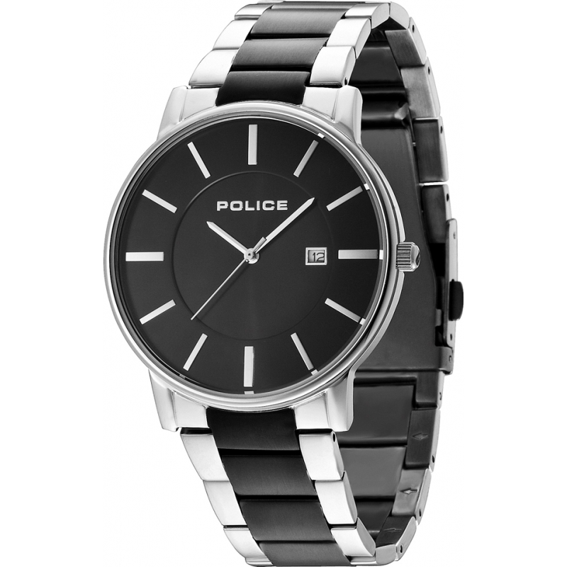 Police London Two Tone Steel Bracelet Watch