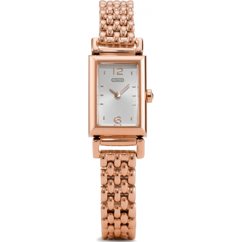 Coach Ladies Madison Rose Gold Watch