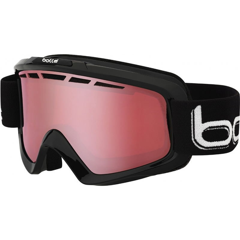 Bolle Nova II Shiny Black - Vermillon Gun Ski Goggles