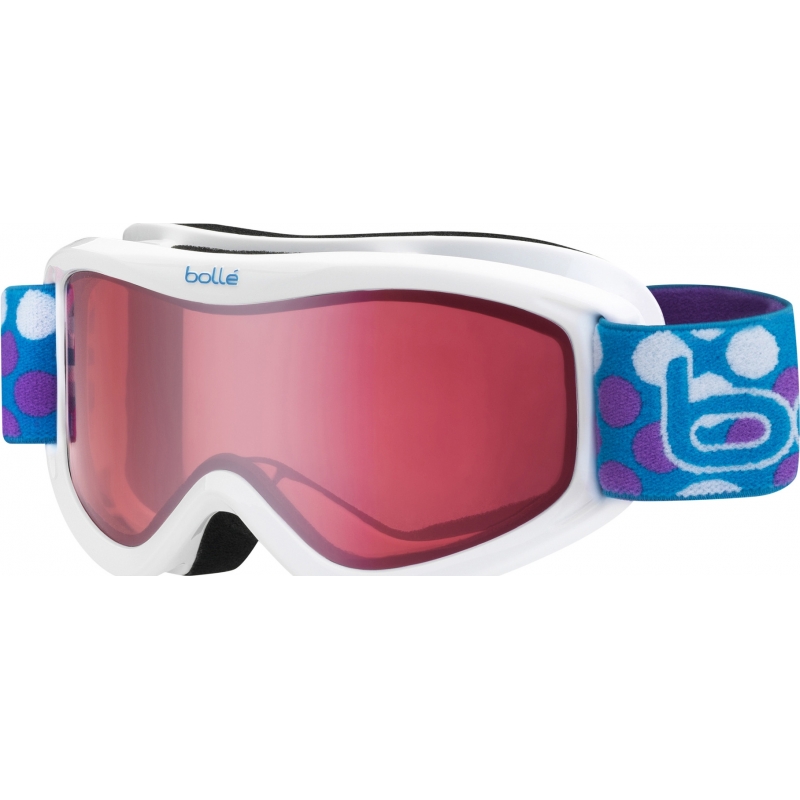 Bolle Volt White Dots - Vermillion (6+ Years) Ski Goggles