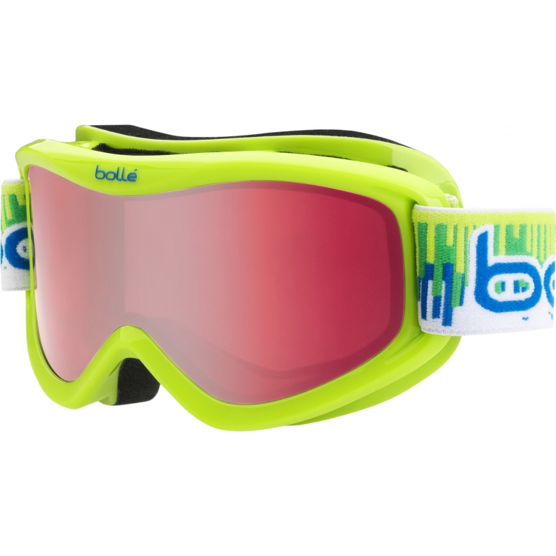 Bolle Volt Green Equalizer - Vermillion (6+ Years) Ski Goggles