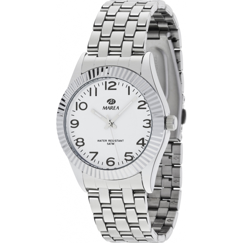 Marea Ladies Fashion Silver Steel Bracelet Watch