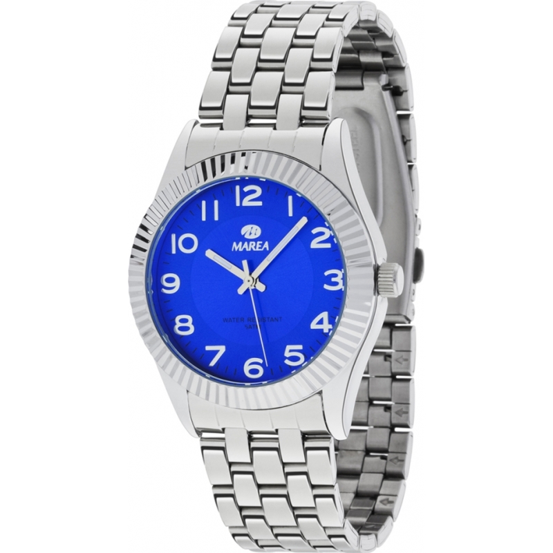 Marea Ladies Fashion Silver Steel Bracelet Watch