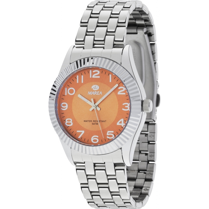 Marea Ladies Fashion Silver Steel Bracelet Watch