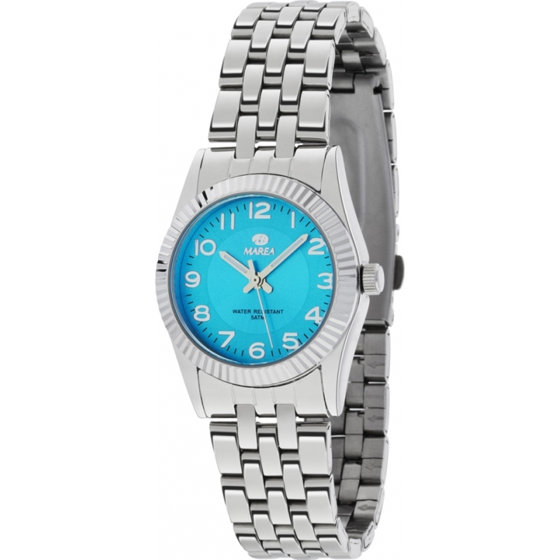 Marea Ladies Fashion Silver Steel Bracelet Watch