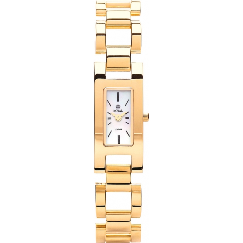 Royal London Ladies Dress Gold Bracelet Watch