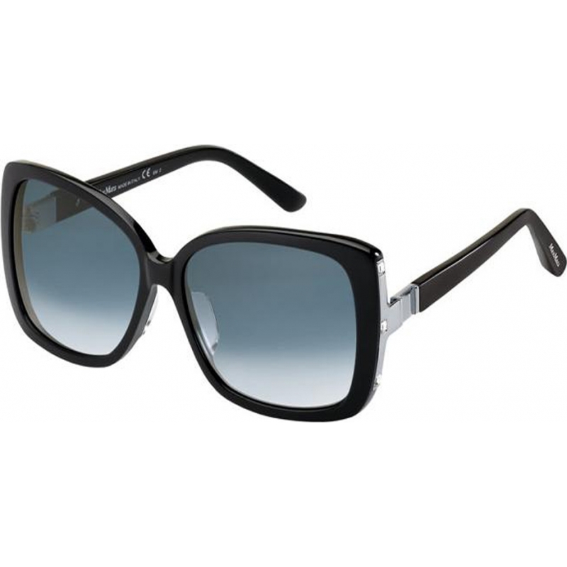 MaxMara Ladies MM Joan II 807 VK Black Sunglasses