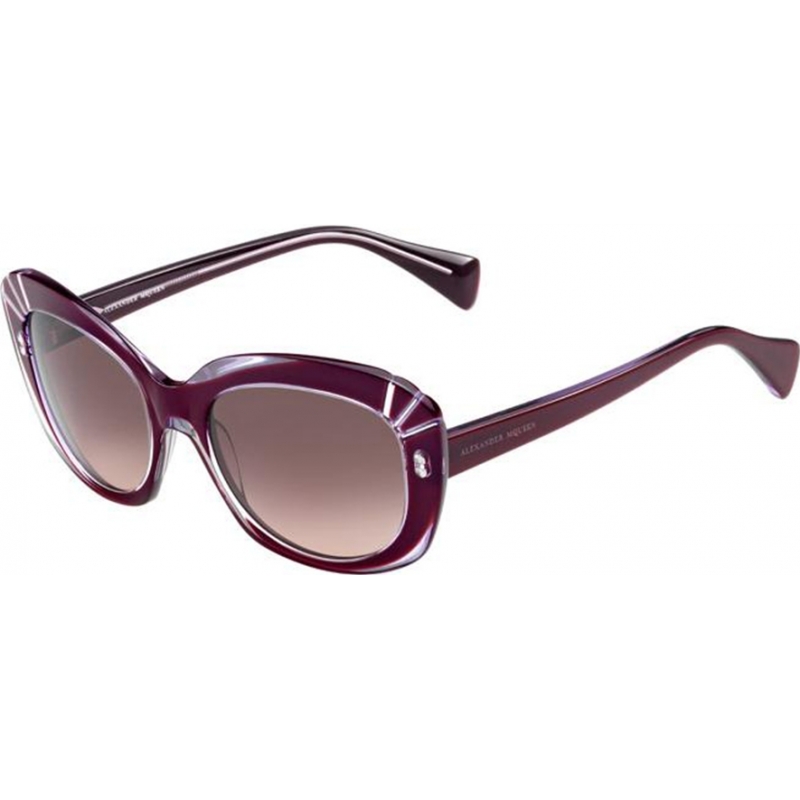 Alexander McQueen Ladies AMQ 4214-S SS8 DZ Sunglasses