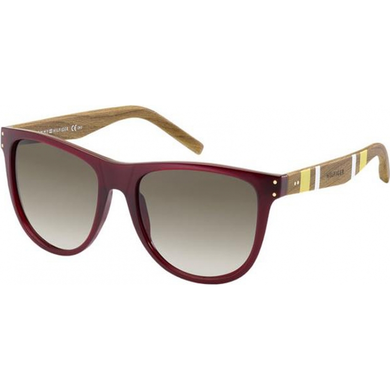 Tommy Hilfiger TH 1112-S 4L8 HA Burgundy-Brown Sunglasses