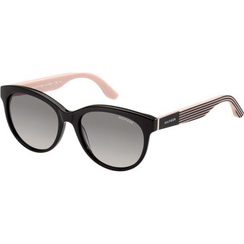 Tommy Hilfiger Ladies TH 1265-S 4MW EU Black Rose Sunglasses