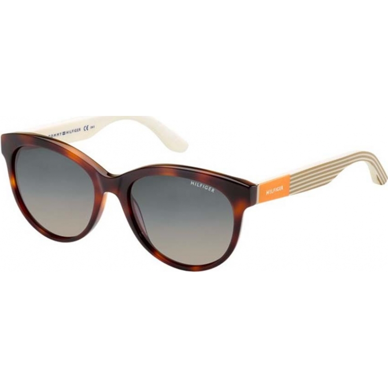 Tommy Hilfiger Ladies TH 1265-S 4MX R4 Tortoiseshell Sunglasses