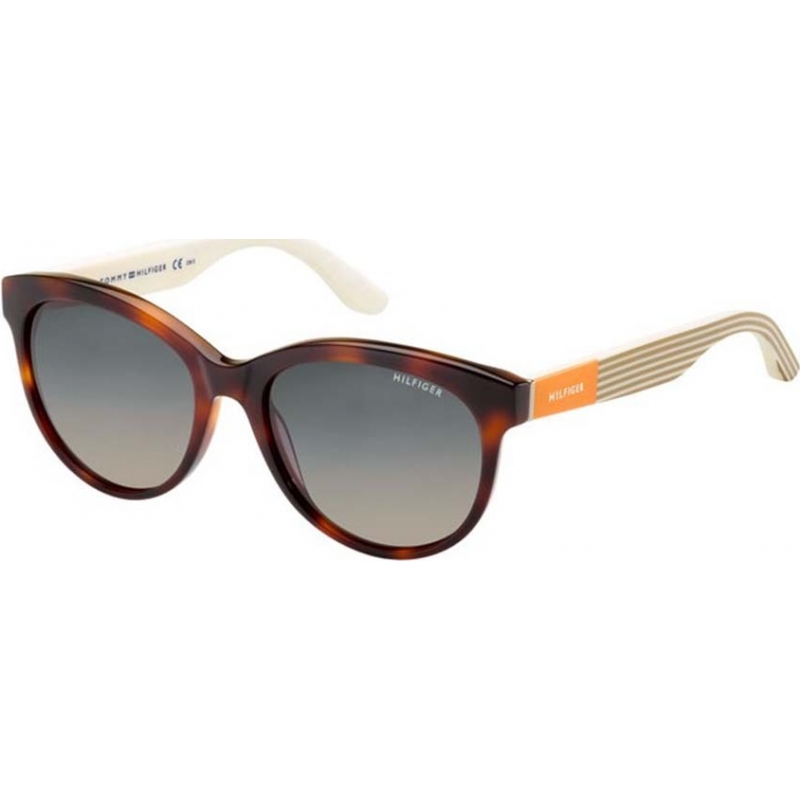 Tommy Hilfiger Ladies TH 1265-S 4MX R4 Tortoiseshell Sunglasses