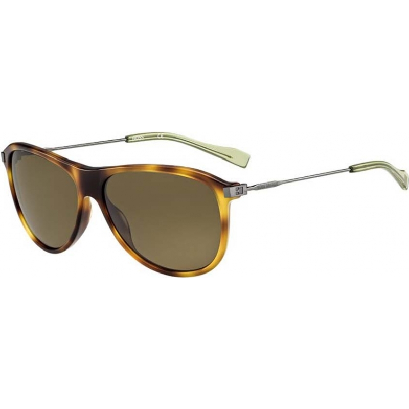 BOSS Orange Mens BO 0155-S EKP EC Tortoiseshell Sunglasses