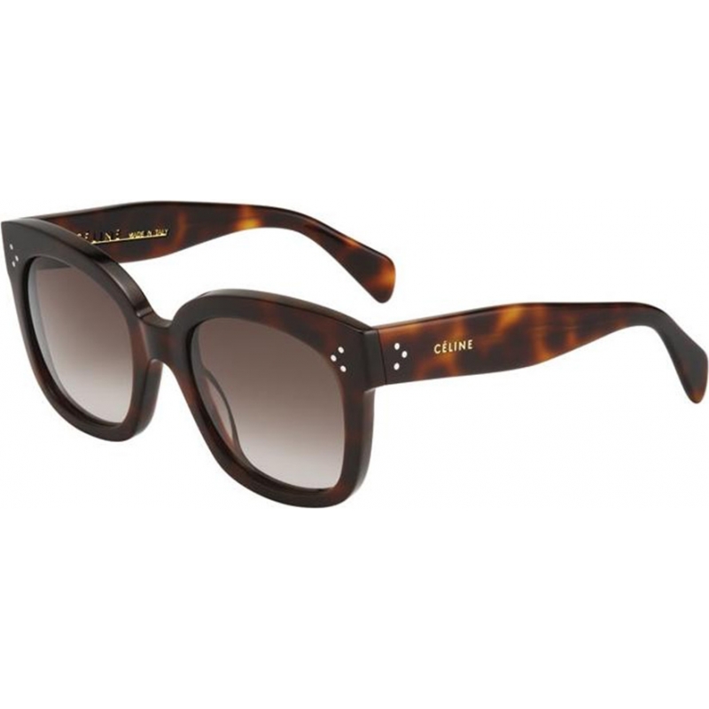 Celine Ladies CL 41805-S 05L HA Tortoiseshell Sunglasses