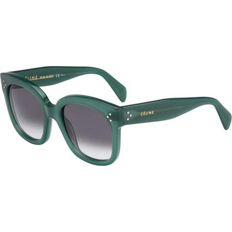 Celine Ladies CL 41805-S F4G W2 Green Sunglasses