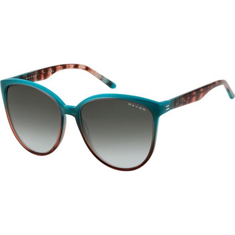 Oxydo Ladies OX 1050-S ARM PL Turquoise Brown Sunglasses