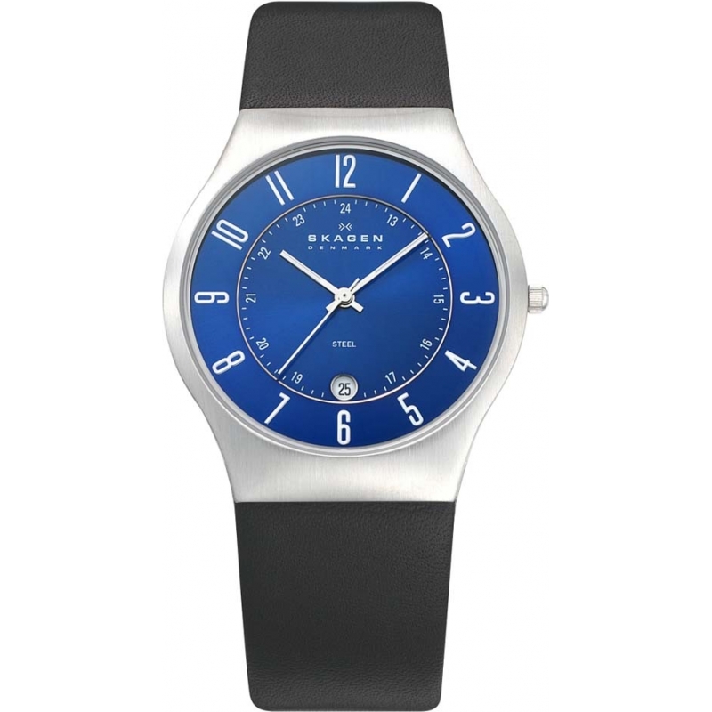 Skagen Mens Klassik Blue Black Watch