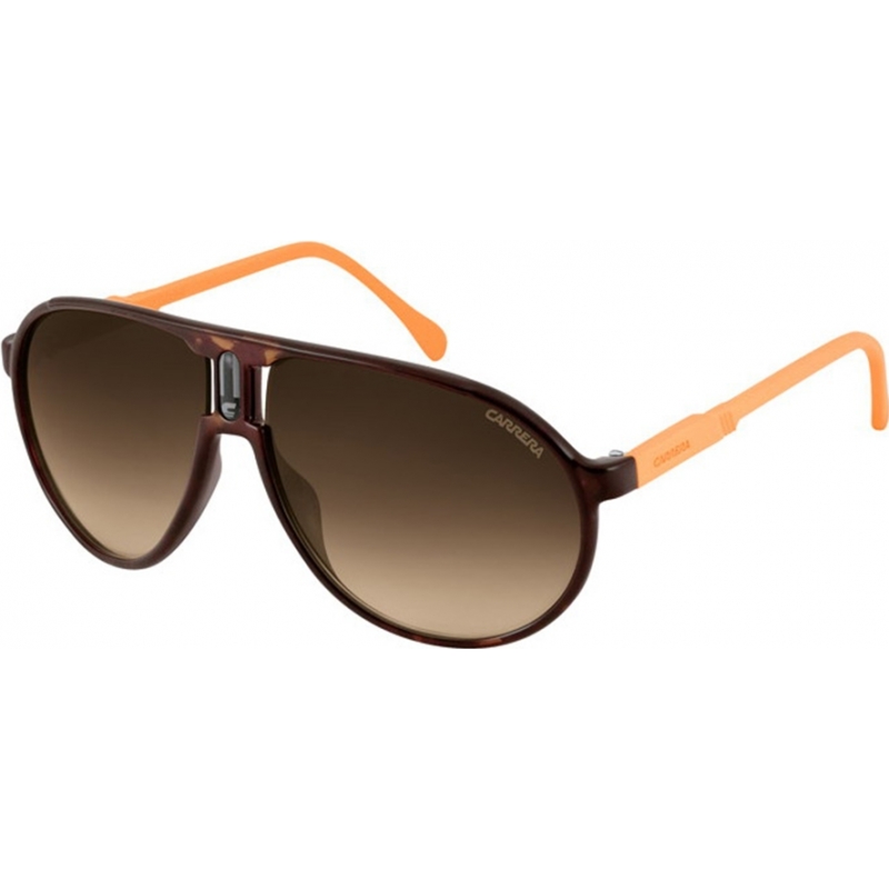 Carrera Champion-Rubber D2I CC Brown Orange Sunglasses