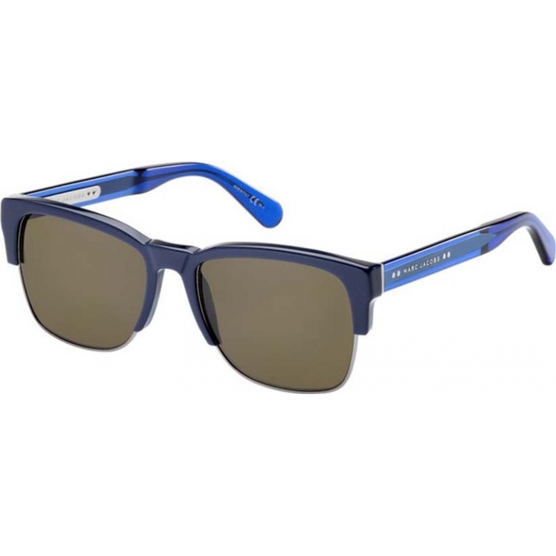 Marc Jacobs Mens MJ 526-S 6PP 70 Blue Brown Sunglasses