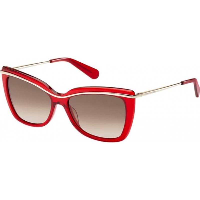 Marc Jacobs Ladies MJ 534-S 8NR Red Gold Sunglasses