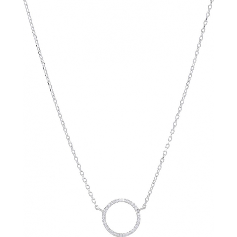 FROST by NOA Ladies Silver Necklace With Cubic Zirconia
