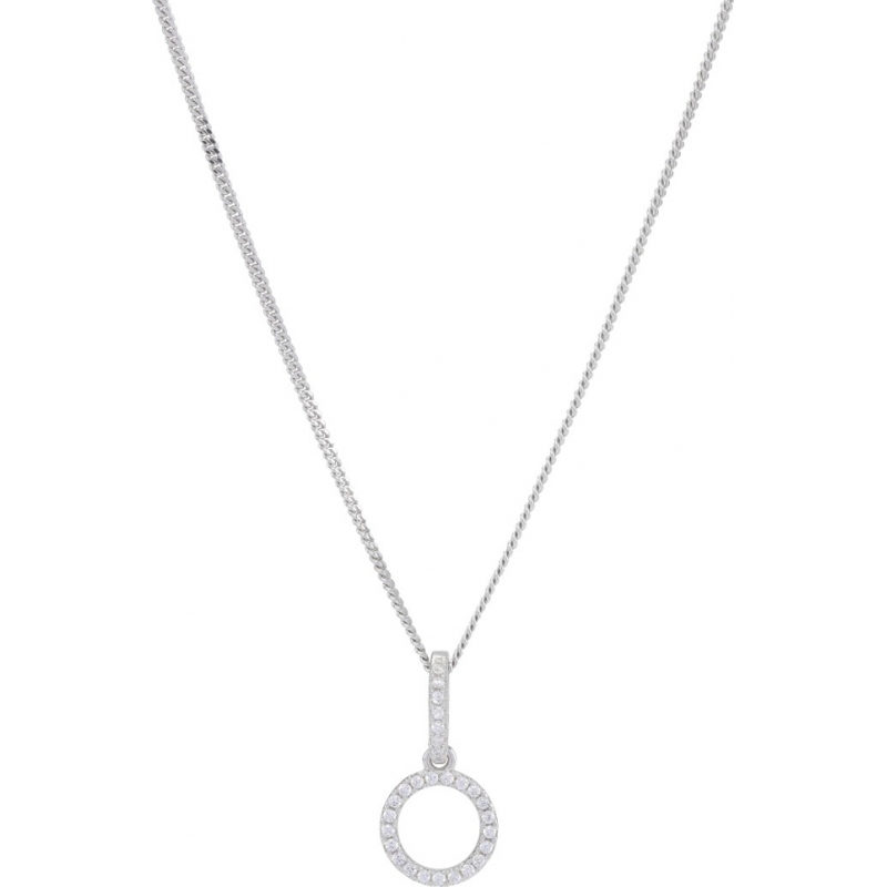 FROST by NOA Ladies Silver Pendant Necklace With Cubic Zirconia