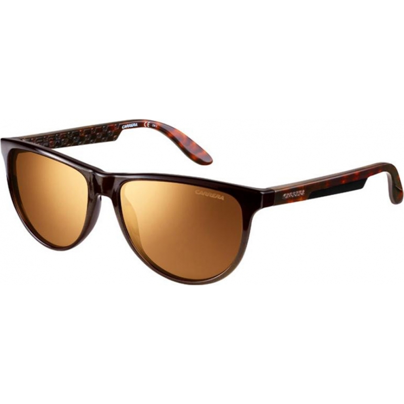 Carrera Ladies Carrera 5007 Gold Brown Sunglasses