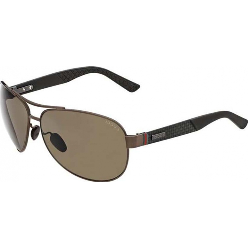 Gucci Mens GG 2246-S 4VJ SP Brown Polarized Sunglasses