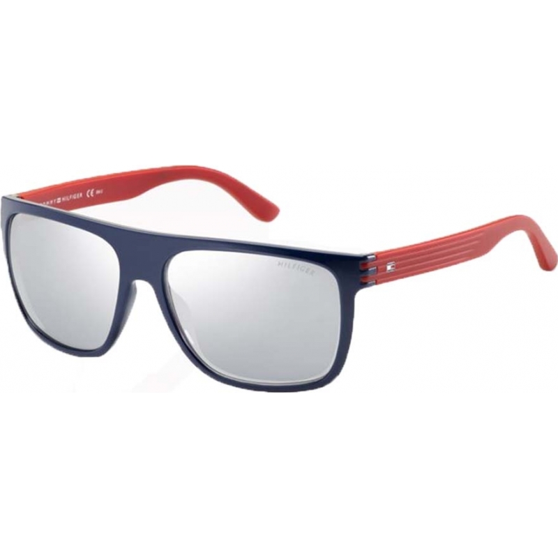 Tommy Hilfiger Mens TH 1277-S FEQ 3R Blue Red Sunglasses