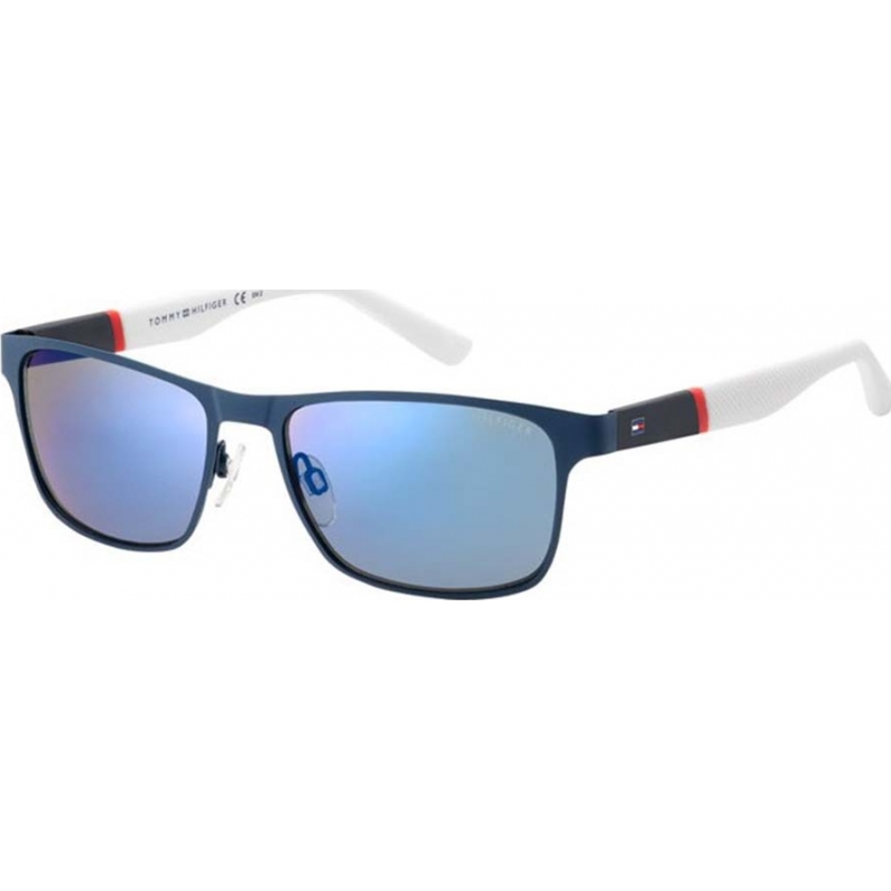 Tommy Hilfiger Mens TH 1283-S FO4 23 Blue White Sunglasses