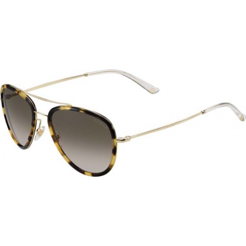 Gucci Mens GG 2245-N-S H81 HA Gold Havana Sunglasses