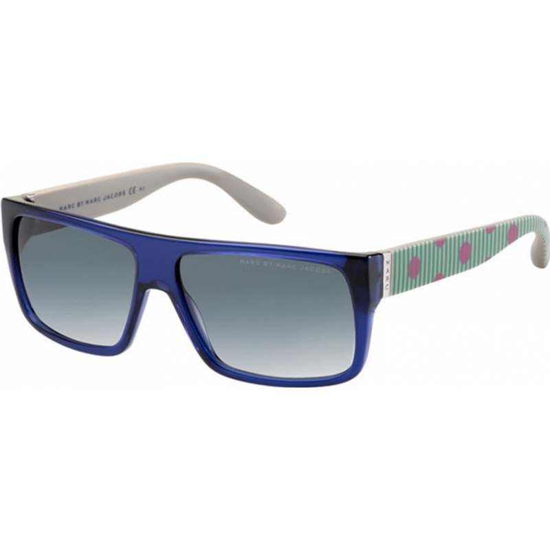 Marc by Marc Jacobs MMJ 096-N-S DRN JJ Blue Grey Sunglasses