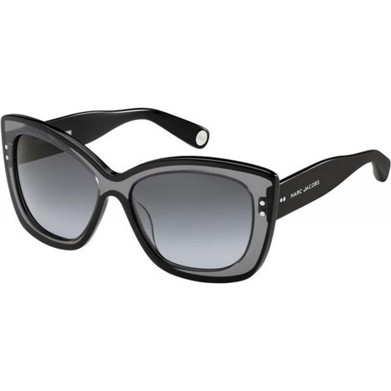 Marc Jacobs Ladies MJ 429-S 35N HD Black Sunglasses