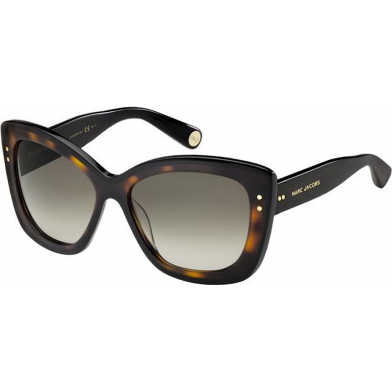 Marc Jacobs Ladies MJ 429-S 38W HA Tortoiseshell Sunglasses