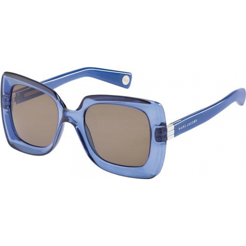 Marc Jacobs Ladies MJ 486-S 8K3 CO Blue Sunglasses