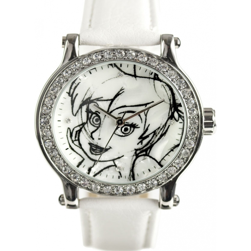 Character Watches Ladies Tink Diamante White Watch