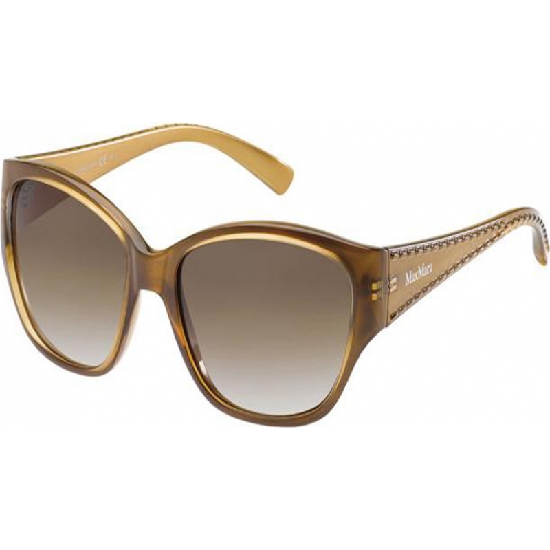 MaxMara Ladies MM S.Diego II 57L S8 Brown Sunglasses