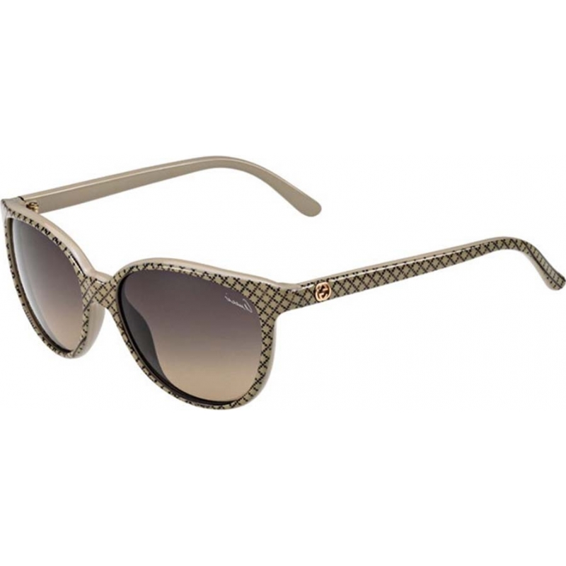 Gucci Ladies GG 3633-S DXQ R4 Brown Pattern Sunglasses