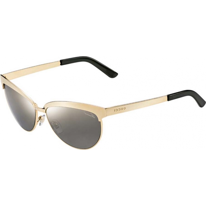 Gucci Ladies GG 4249-S J5G UE Gold Sunglasses