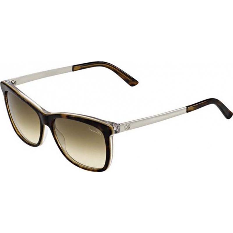 Gucci Ladies GG 3675-S 4WJ YY Tortoiseshell Sunglasses