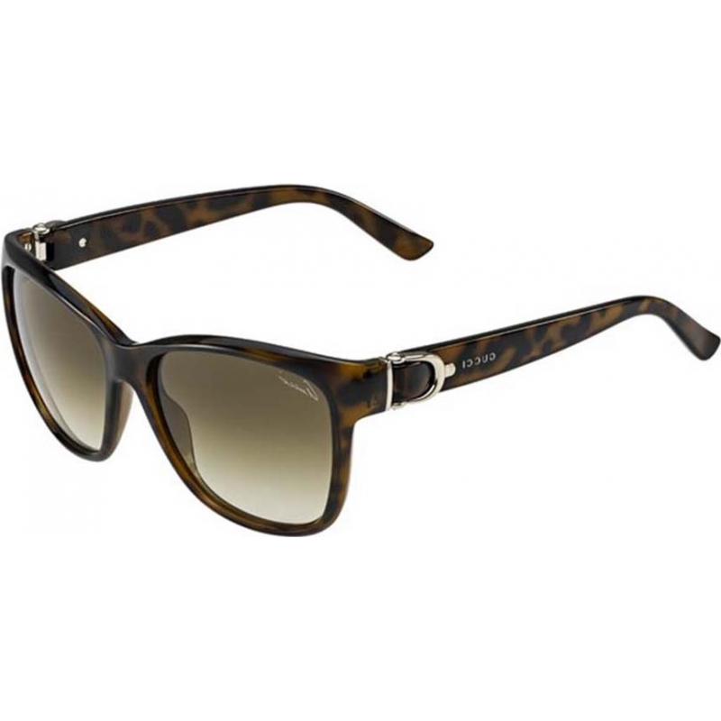 Gucci Ladies GG 3680-S DWJ DB Tortoiseshell Sunglasses