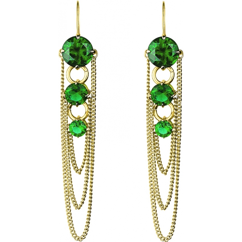 Dyrberg Kern Ladies Melance Gold Plated Earrings