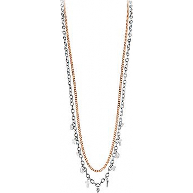 Dyrberg Kern Ladies Cephaila Rosegold Necklace with Pendants