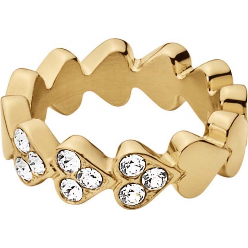 Dyrberg Kern Ladies Lovette II Gold Plated Ring